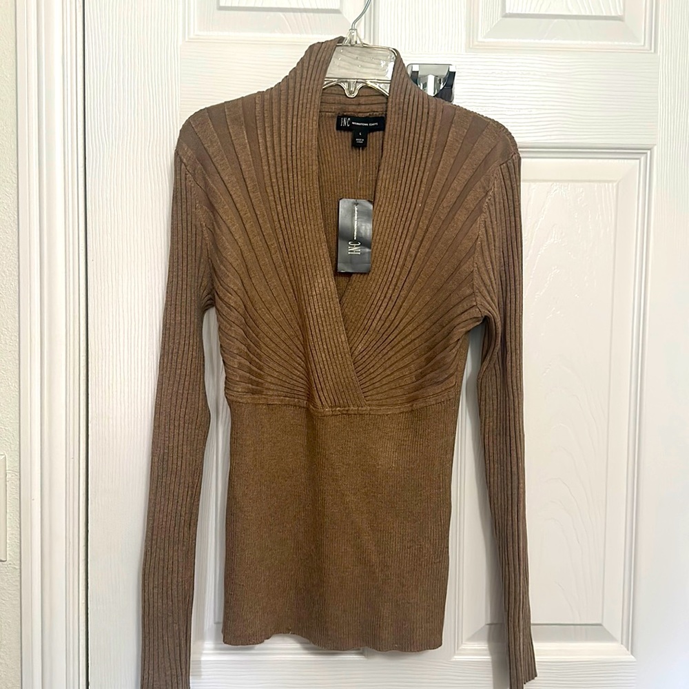 I.N.C. Ribbed sweater